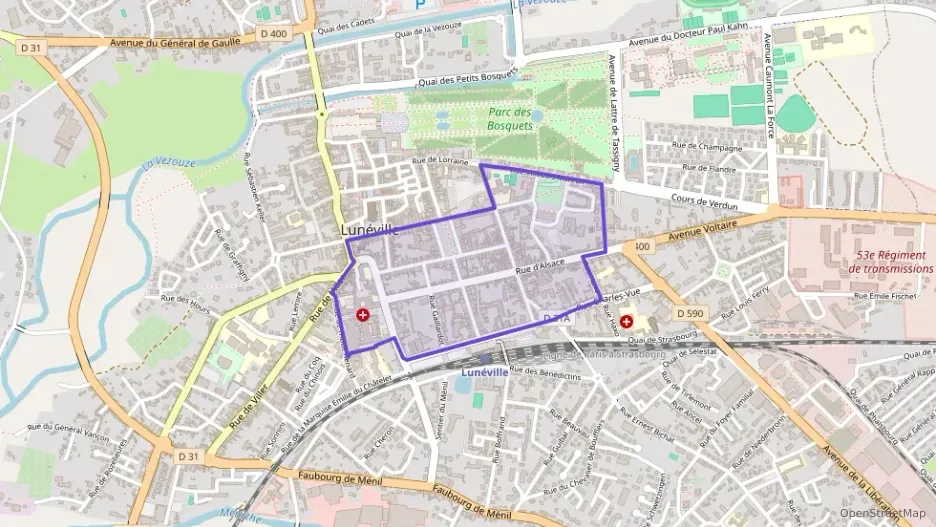 Maison 83 m² quatre pièces à vendre à Lunéville