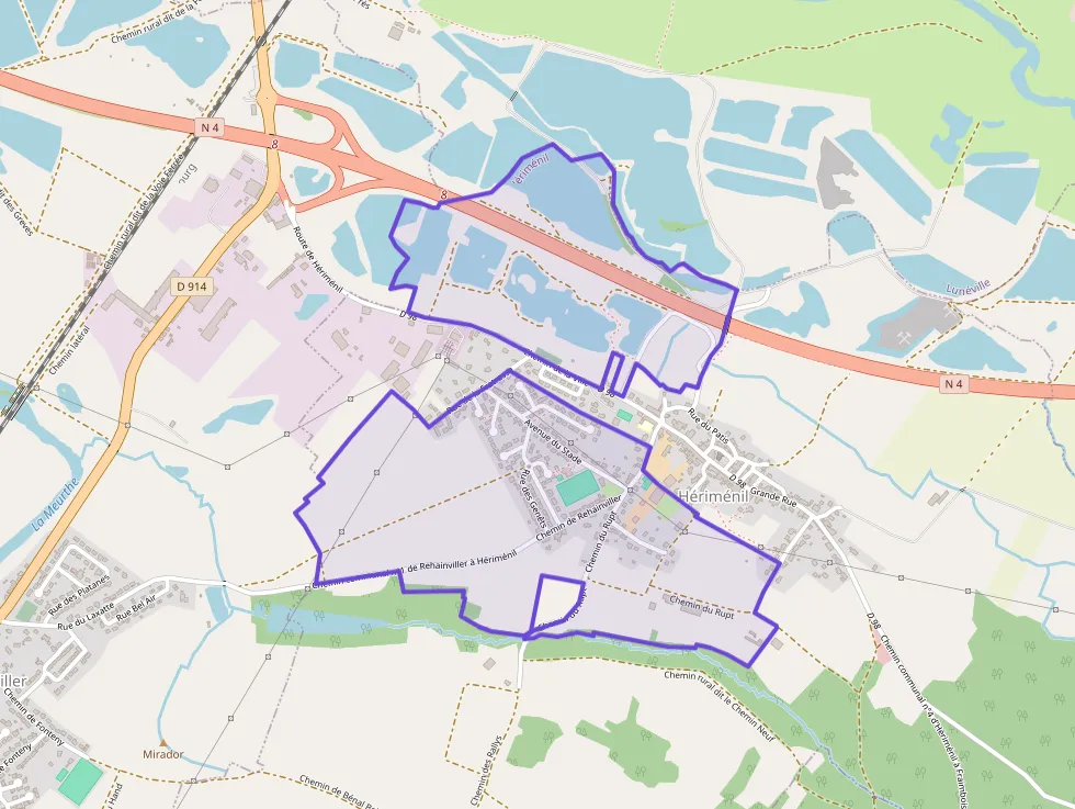 Maison 109 m² quatre pièces à vendre à Hériménil