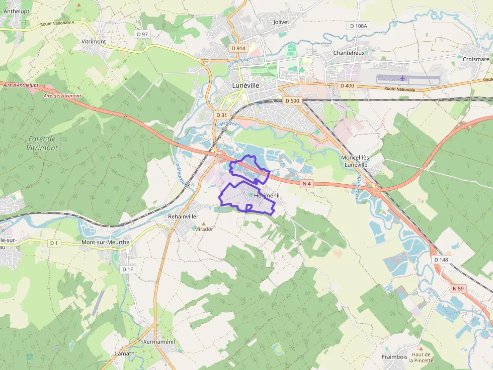 Maison 109 m² quatre pièces à vendre à Hériménil