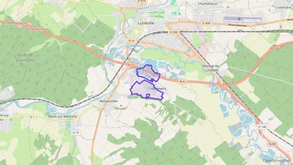 Maison 109 m² quatre pièces à vendre à Hériménil Maison 109 m² quatre pièces à vendre à Hériménil