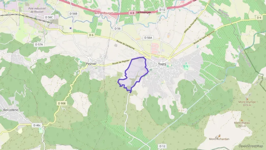 Maison 81 m² quatre pièces à vendre à Trets