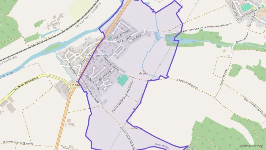 Maison 104 m² quatre pièces à vendre à Rehainviller