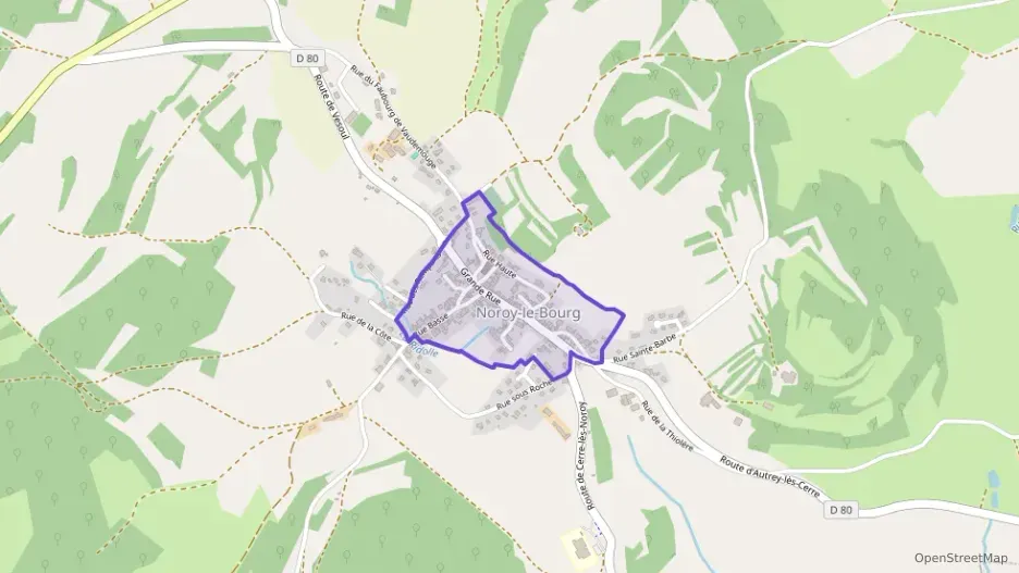 Maison 123 m² cinq pièces à vendre à Noroy-le-Bourg