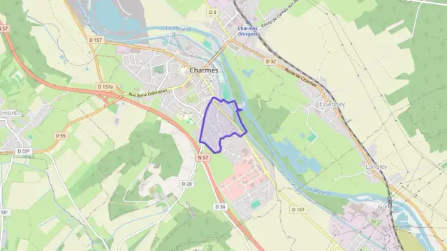 Maison 89 m² quatre pièces à vendre à Charmes