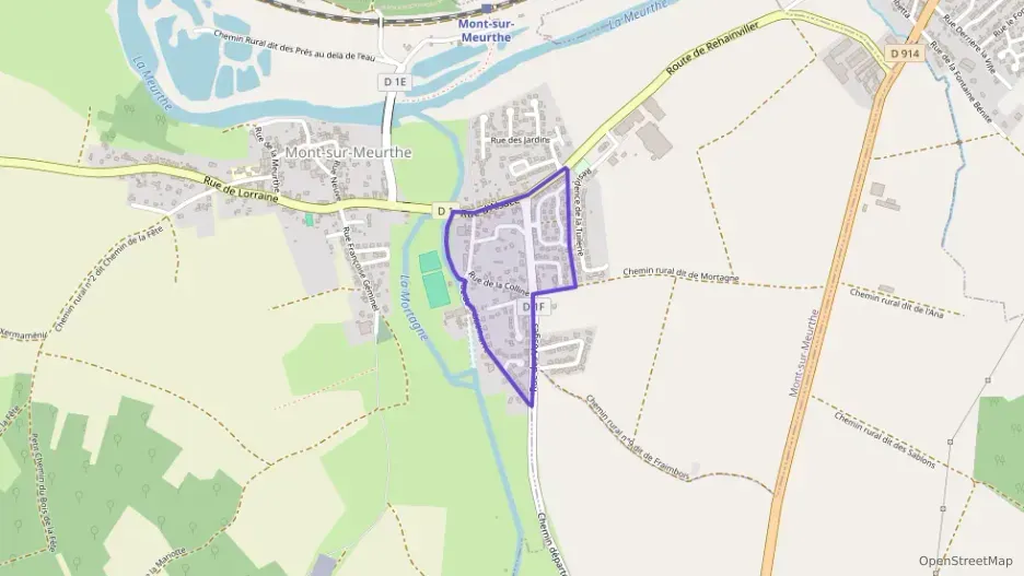 Maison 89 m² cinq pièces à vendre à Mont-sur-Meurthe