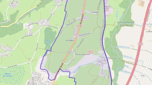 Maison 98 m² quatre pièces à vendre à Entrelacs