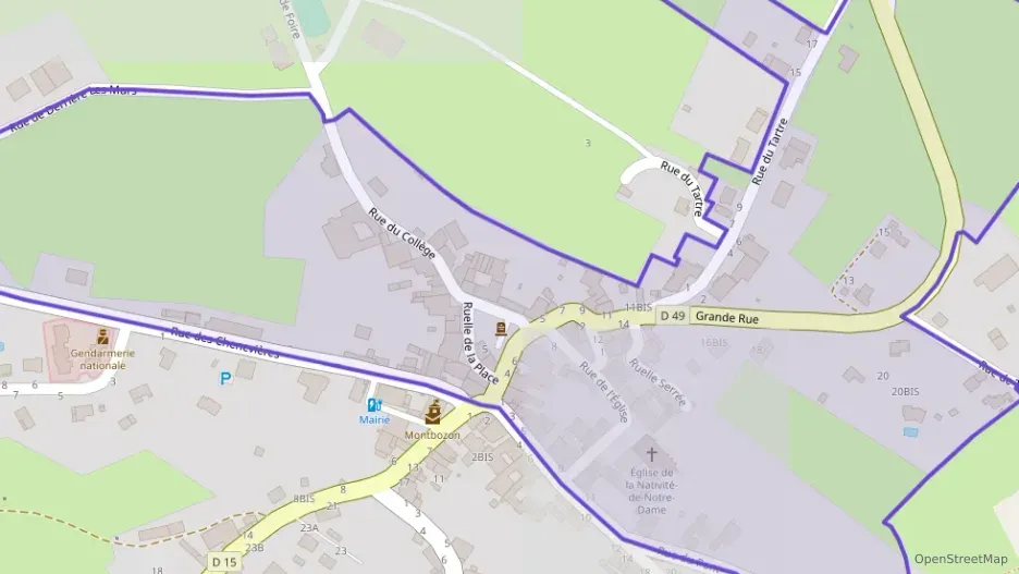 Maison 60 m² trois pièces à vendre à Montbozon Maison 60 m² trois pièces à vendre à Montbozon