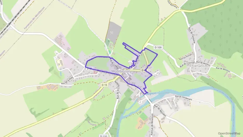 Maison 60 m² trois pièces à vendre à Montbozon Maison 60 m² trois pièces à vendre à Montbozon