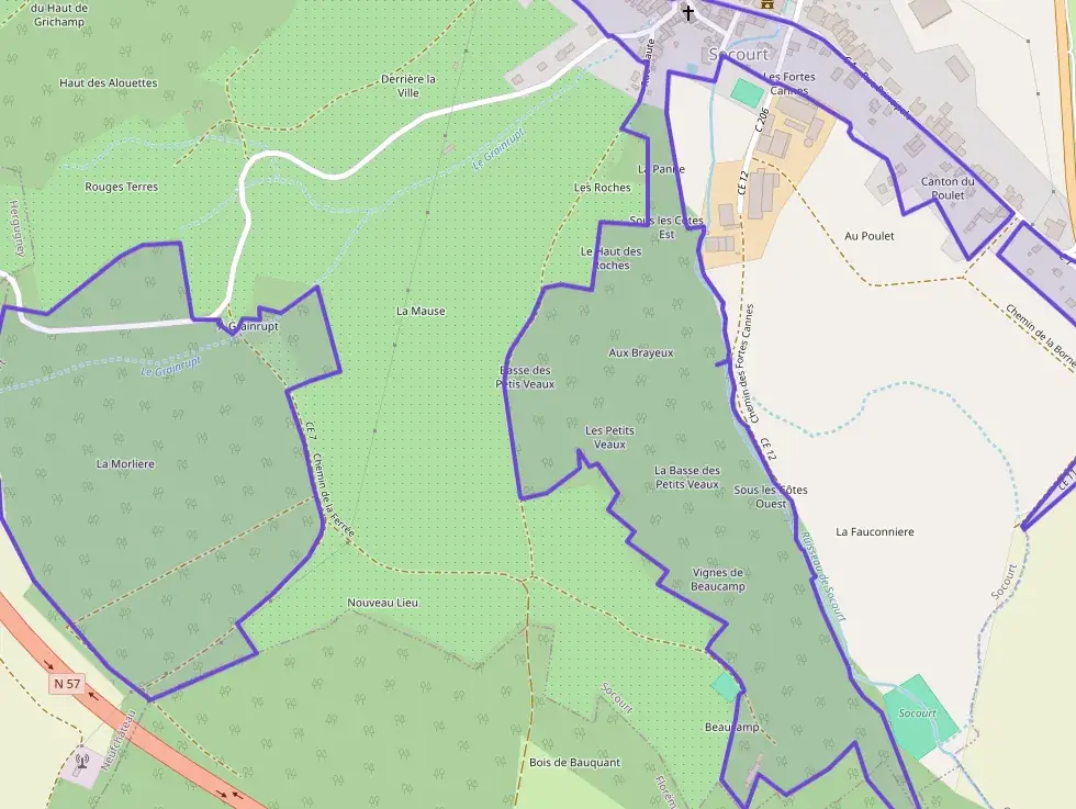 Maison 57 m² trois pièces à vendre à Socourt
