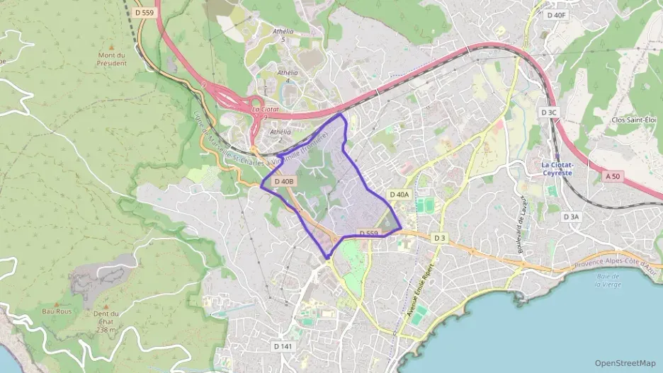 Maison 87 m² quatre pièces à vendre à La Ciotat