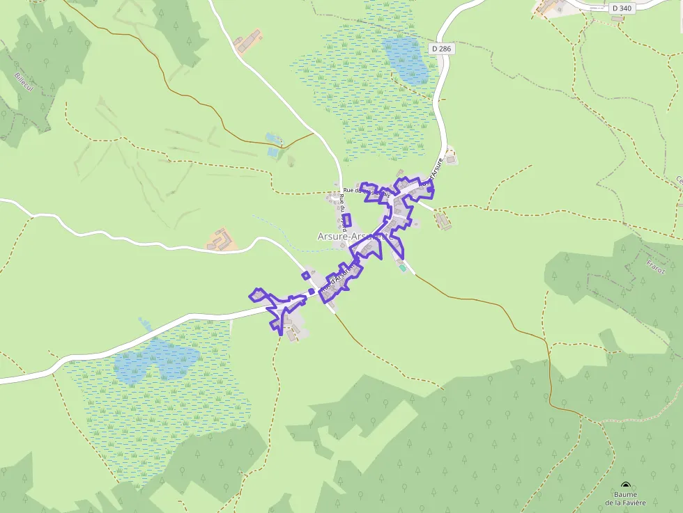 Maison 58 m² deux pieces à vendre à Arsure-Arsurette