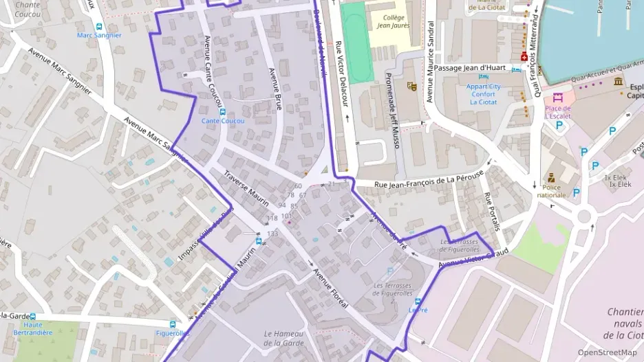 Maison 87 m² quatre pièces à vendre à La Ciotat