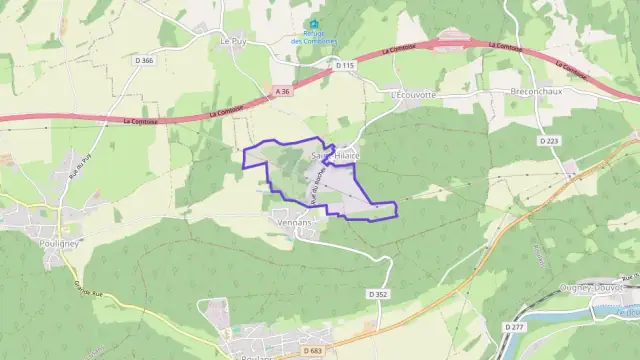 Maison 89 m² quatre pièces à vendre à Saint-Hilaire