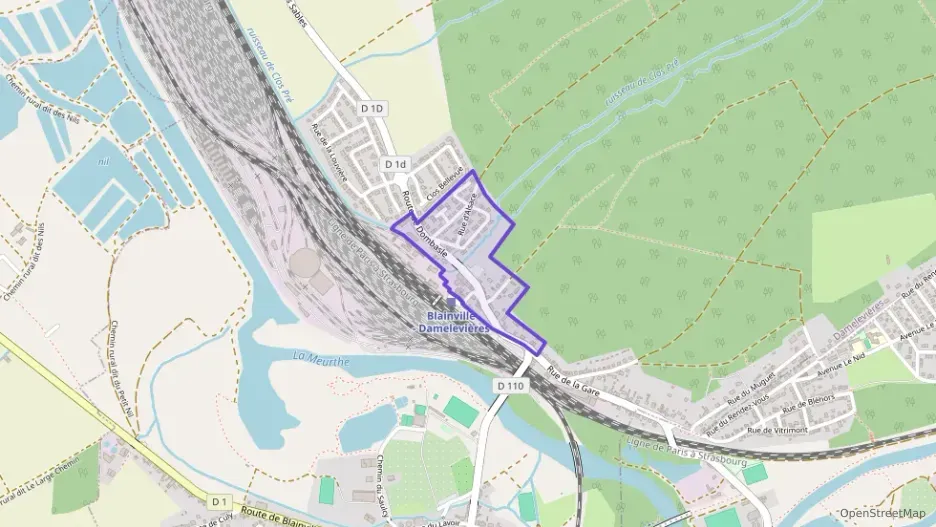 Maison 90 m² cinq pièces à vendre à Damelevières