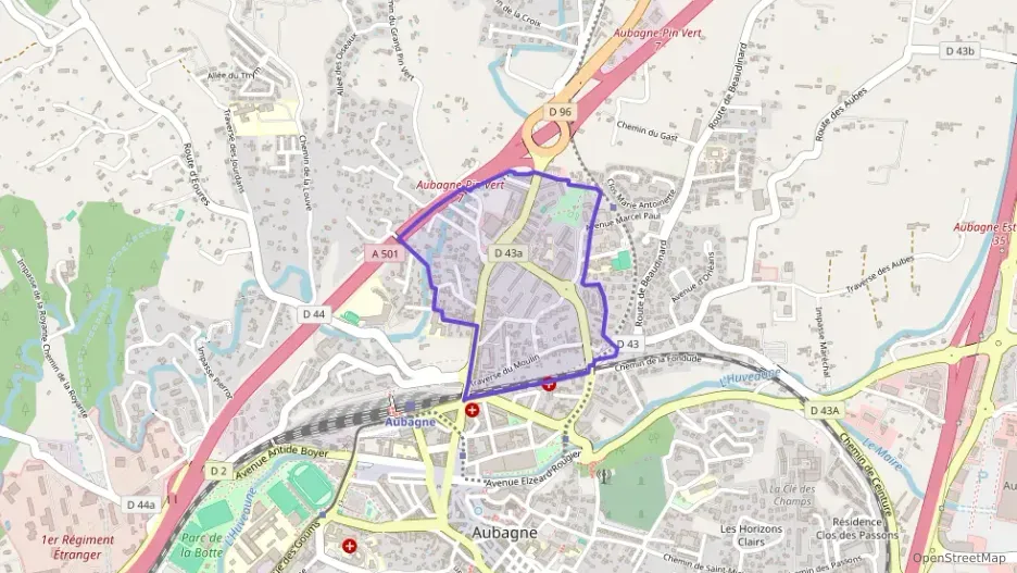 Maison 90 m² quatre pièces à vendre à Aubagne