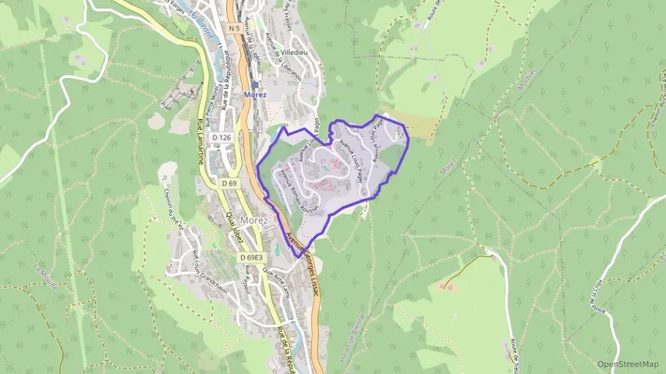 Maison 98 m² cinq pièces à vendre à Hauts de Bienne