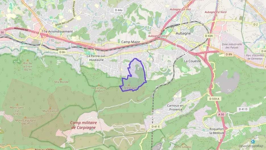 Maison 125 m² quatre pièces à vendre à Aubagne