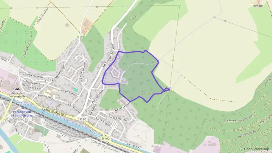 Maison 100 m² quatre pièces à vendre à Varangéville