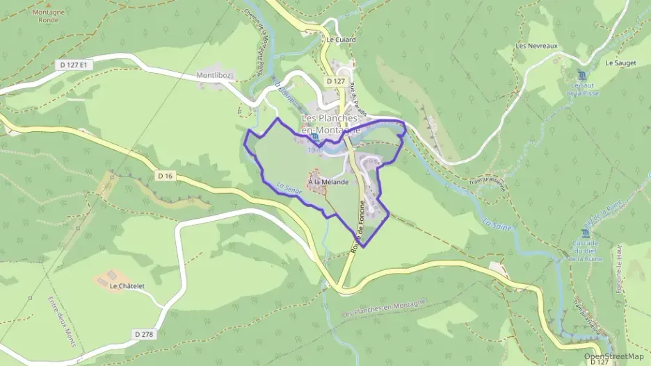 Maison 90 m² six pièces à vendre à Les Planches-en-Montagne Maison 90 m² six pièces à vendre à Les Planches-en-Montagne