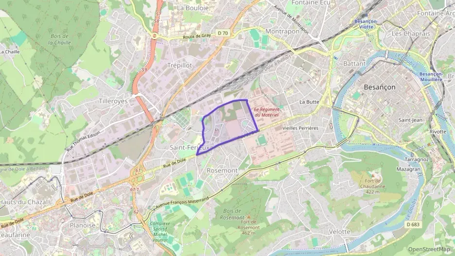 Maison 80 m² quatre pièces à vendre à Besançon Maison 80 m² quatre pièces à vendre à Besançon
