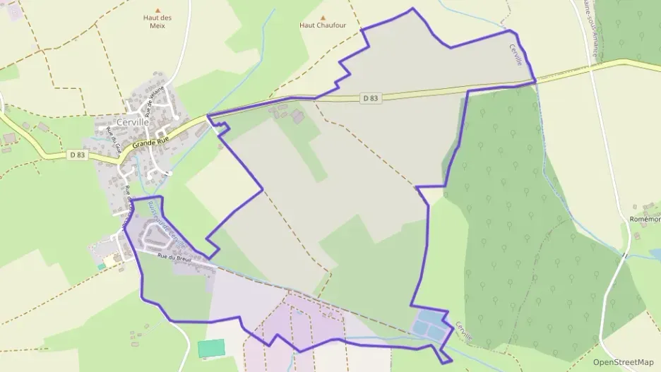 Maison 82 m² quatre pièces à vendre à Cerville