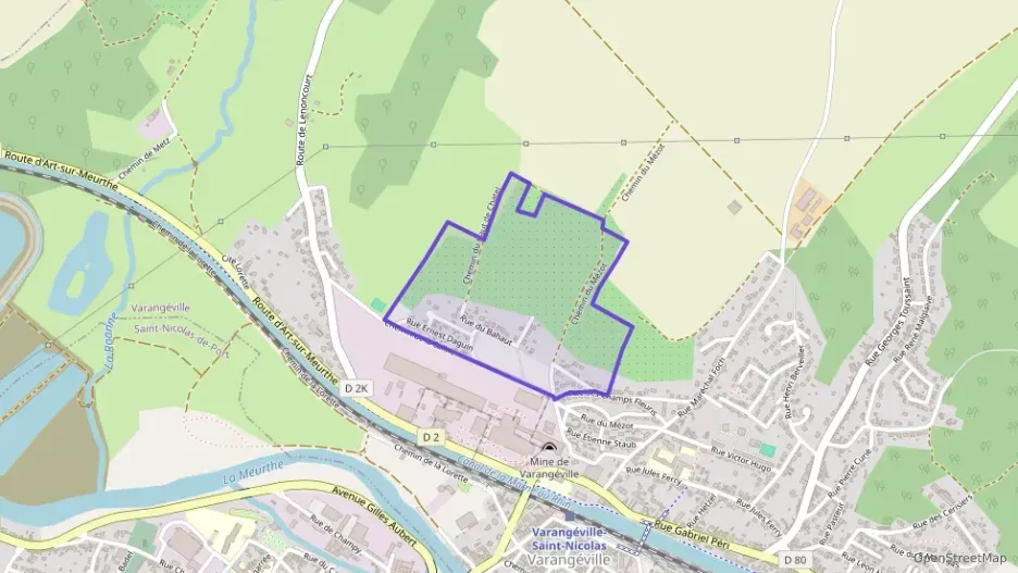 Maison 72 m² quatre pièces à vendre à Varangéville