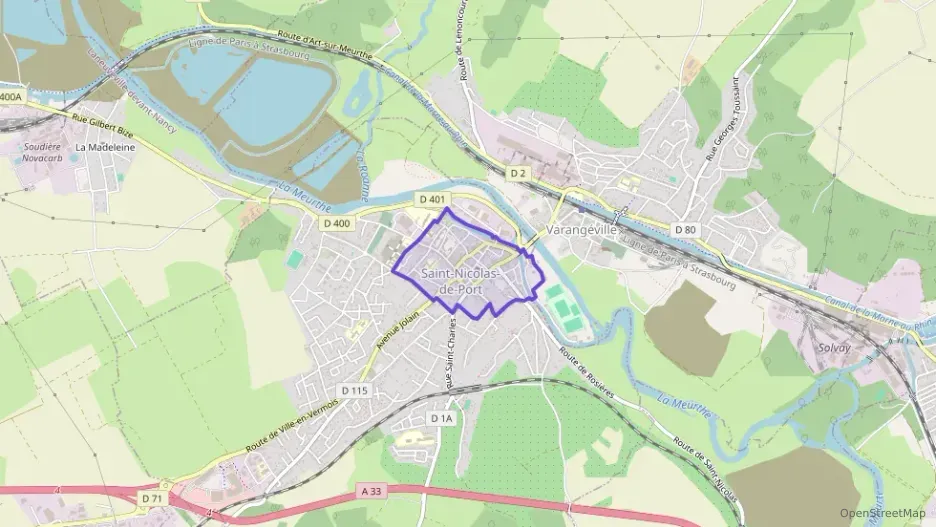 Maison 210 m² six pièces à vendre à Saint-Nicolas-de-Port