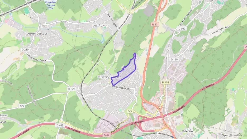 Maison 103 m² cinq pièces à vendre à Miserey-Salines Maison 103 m² cinq pièces à vendre à Miserey-Salines