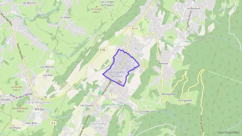 Maison 55 m² trois pièces à vendre à Vaulnaveys-le-Haut