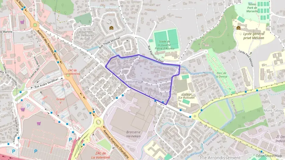 Maison 55 m² trois pièces à vendre à Marseille 11e Arrondissement