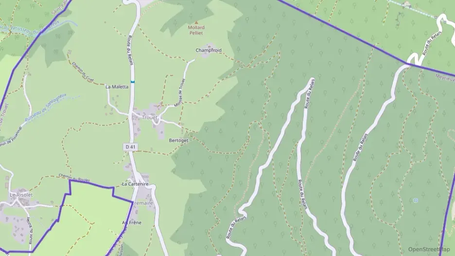 Maison 53 m² deux pieces à vendre à Meyrieux-Trouet Maison 53 m² deux pieces à vendre à Meyrieux-Trouet