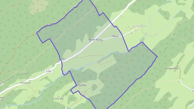 Maison 120 m² quatre pièces à vendre à Saint-Claude