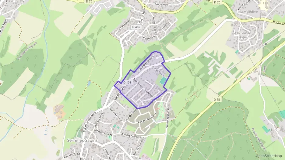 Maison 111 m² sept pièces à vendre à Serre-les-Sapins