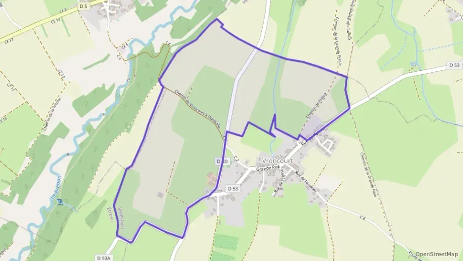 Maison 162 m² sept pièces à vendre à Vroncourt Maison 162 m² sept pièces à vendre à Vroncourt