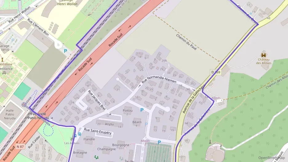 Maison 130 m² six pièces à vendre à Saint-Martin-d`Hères