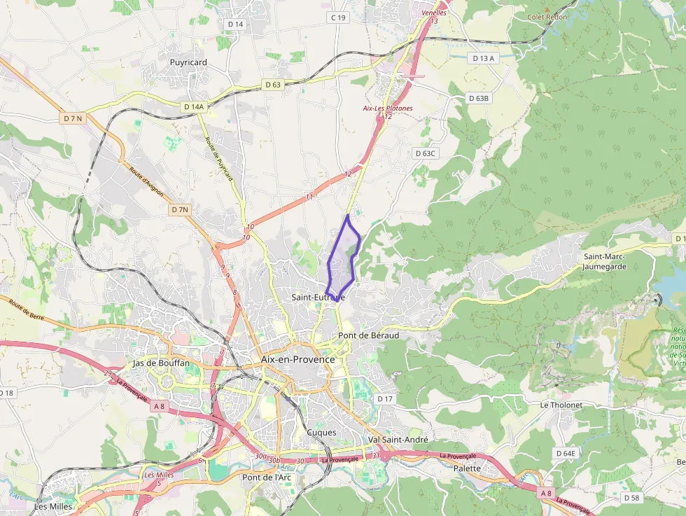 Maison 88 m² quatre pièces à vendre à Aix-en-Provence