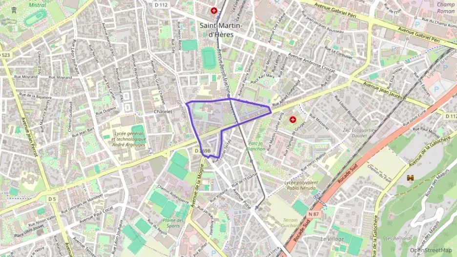 Maison 90 m² quatre pièces à vendre à Saint-Martin-d`Hères