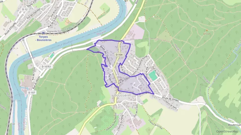 Maison 150 m² six pièces à vendre à Boussières Maison 150 m² six pièces à vendre à Boussières