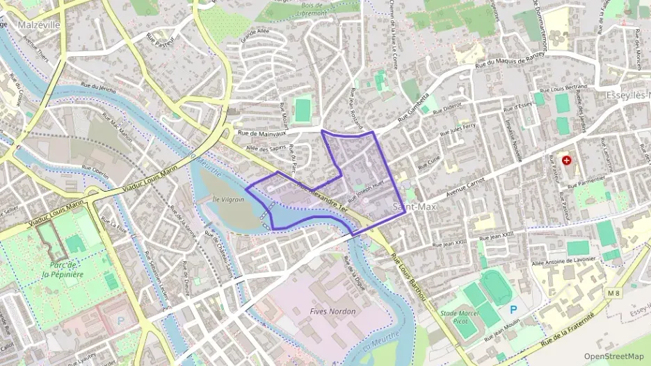 Maison 90 m² quatre pièces à vendre à Saint-Max