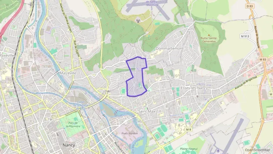 Maison 113 m² cinq pièces à vendre à Saint-Max Maison 113 m² cinq pièces à vendre à Saint-Max