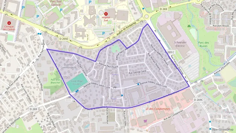 Maison 75 m² cinq pièces à vendre à Échirolles