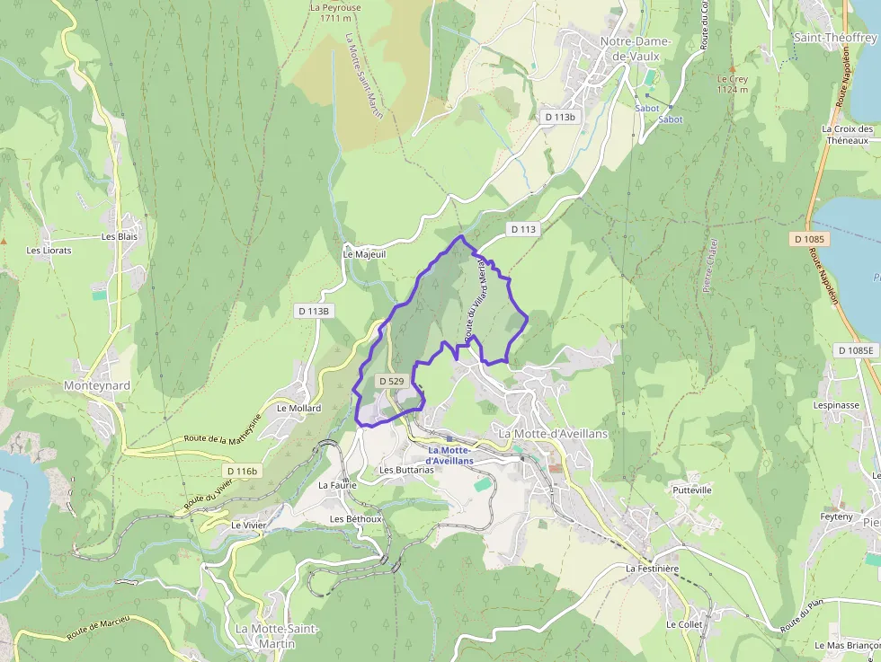 Maison 83 m² trois pièces à vendre à La Motte-d`Aveillans