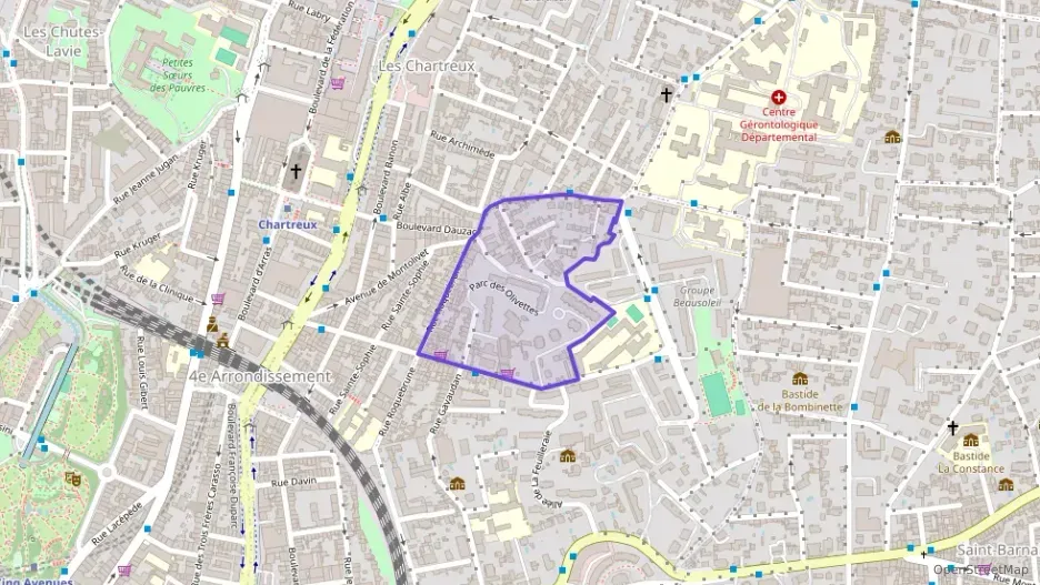 Maison 67 m² trois pièces à vendre à Marseille 4e Arrondissement