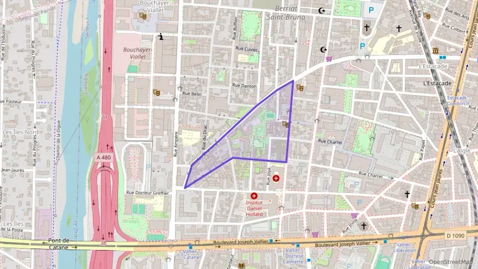 Maison 80 m² cinq pièces à vendre à Grenoble