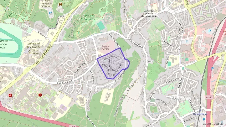 Maison 98 m² quatre pièces à vendre à Vandœuvre-lès-Nancy
