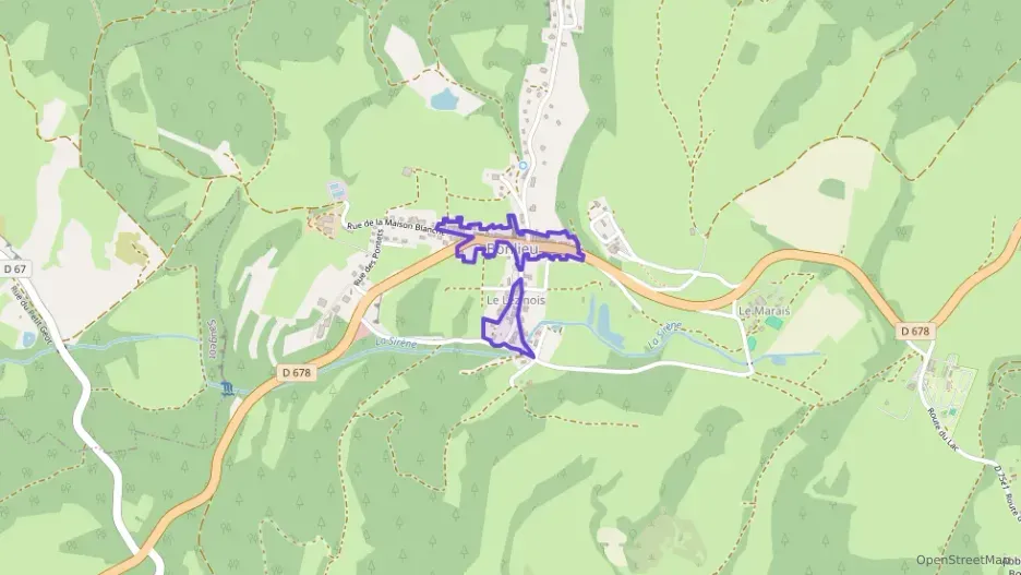 Maison 121 m² trois pièces à vendre à Bonlieu