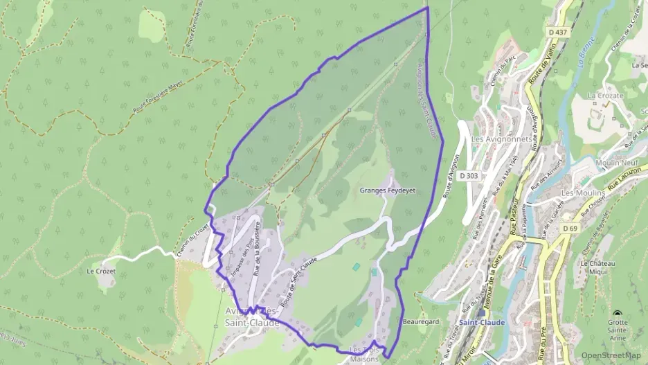 Maison 120 m² quatre pièces à vendre à Avignon-lès-Saint-Claude Maison 120 m² quatre pièces à vendre à Avignon-lès-Saint-Claude