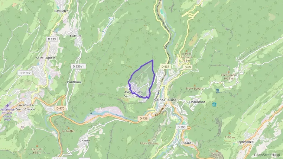 Maison 120 m² quatre pièces à vendre à Avignon-lès-Saint-Claude Maison 120 m² quatre pièces à vendre à Avignon-lès-Saint-Claude