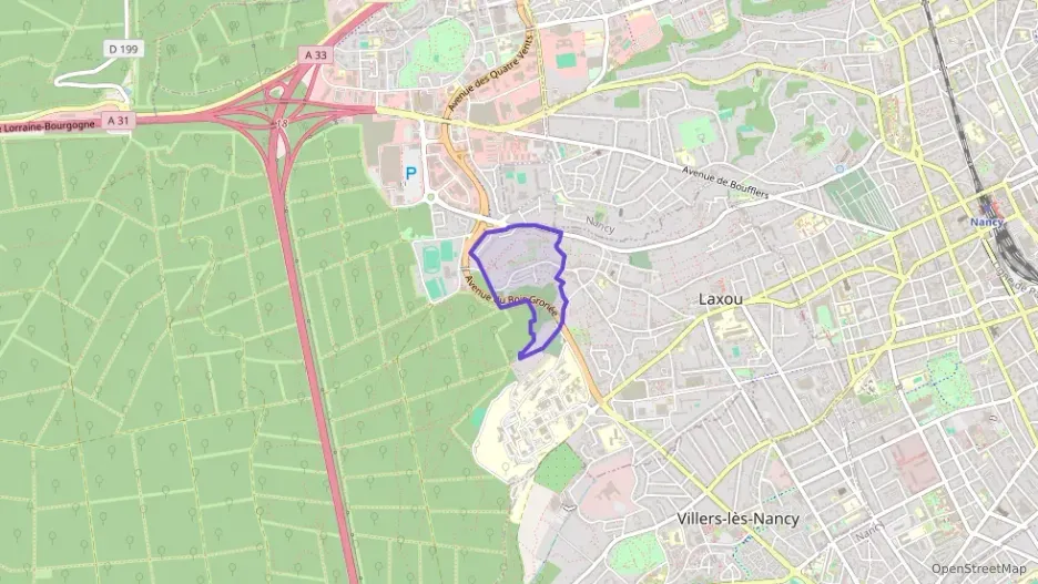 Maison 82 m² quatre pièces à vendre à Laxou