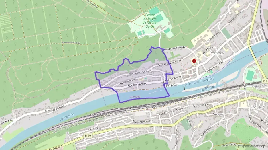 Maison 83 m² cinq pièces à vendre à Pompey